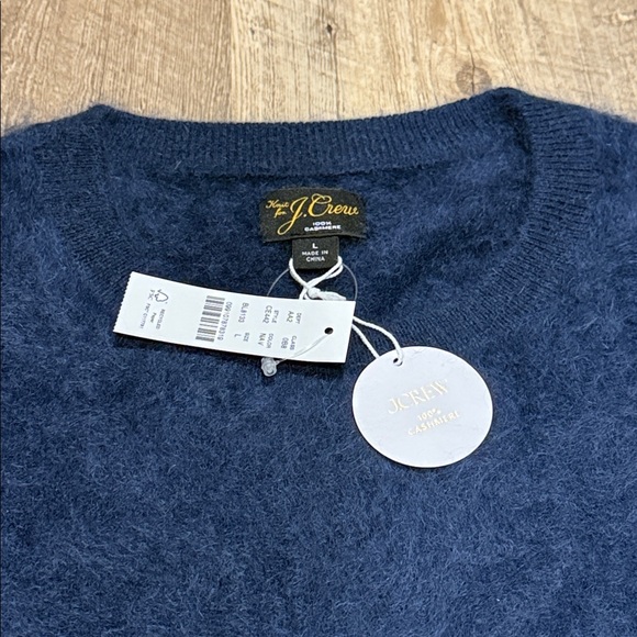 New Mens J Crew Brushed Cashmere Crewneck Sweater - Picture 2 of 9